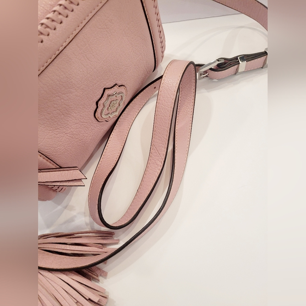orYANY Pink Aideen Leather Crossbody with Tassel - Picture 10 of 11